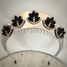 Load image into Gallery viewer, Audrey crown black