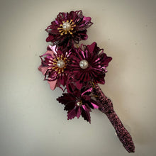 Load image into Gallery viewer, Wine bloom magnetic lapel pin/ brooch (Copy)