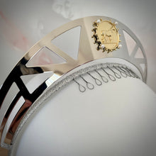 Load image into Gallery viewer, Miss Prada crown silver