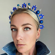 Load image into Gallery viewer, Tiffany crown royal blue