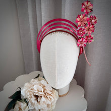 Load image into Gallery viewer, Miss Raspberry headpiece