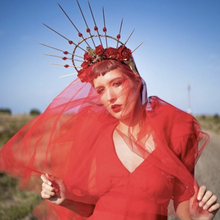 Load image into Gallery viewer, Festival spikey headdress