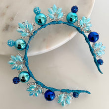 Load image into Gallery viewer, Tiffany crown blue