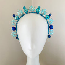 Load image into Gallery viewer, Tiffany crown blue