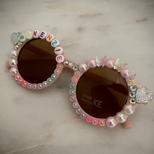 Load image into Gallery viewer, Kids personalised sunnies pink