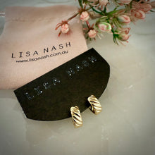 Load image into Gallery viewer, Melbourne luxe huggie hoop earrings
