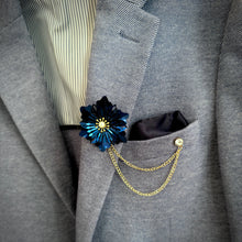 Load image into Gallery viewer, Lapel pin brooch chain
