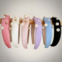 Load image into Gallery viewer, Peggy Pearl headband
