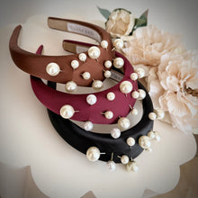 Load image into Gallery viewer, Juliet Pearl headband
