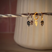 Load image into Gallery viewer, BF luxe huggie hoop earrings
