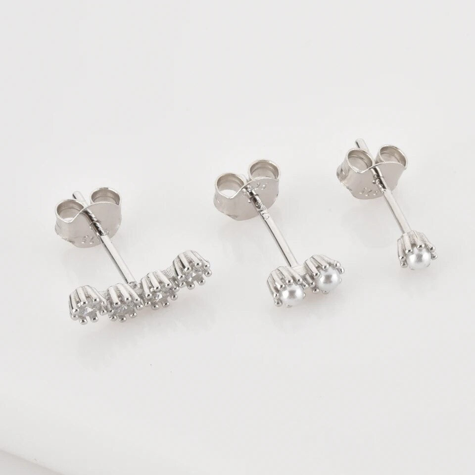 Cali luxe stud earrings set