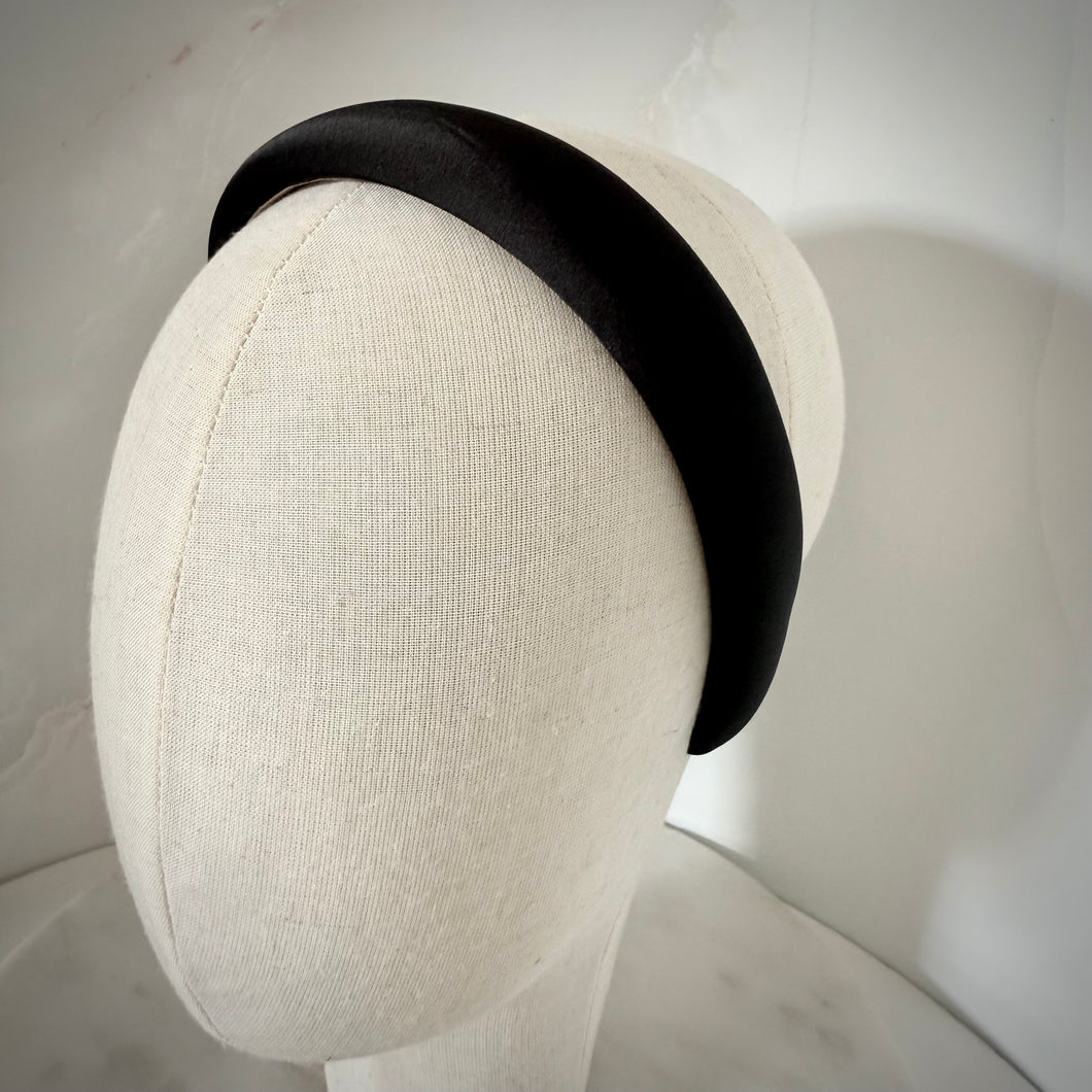 Satin padded headband