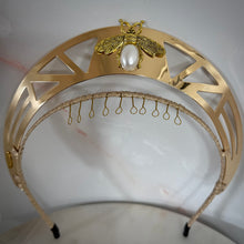 Load image into Gallery viewer, Miss G crown gold
