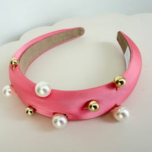 Load image into Gallery viewer, Peggy Pearl headband
