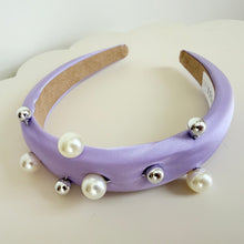 Load image into Gallery viewer, Peggy Pearl headband
