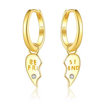 Load image into Gallery viewer, BF luxe huggie hoop earrings
