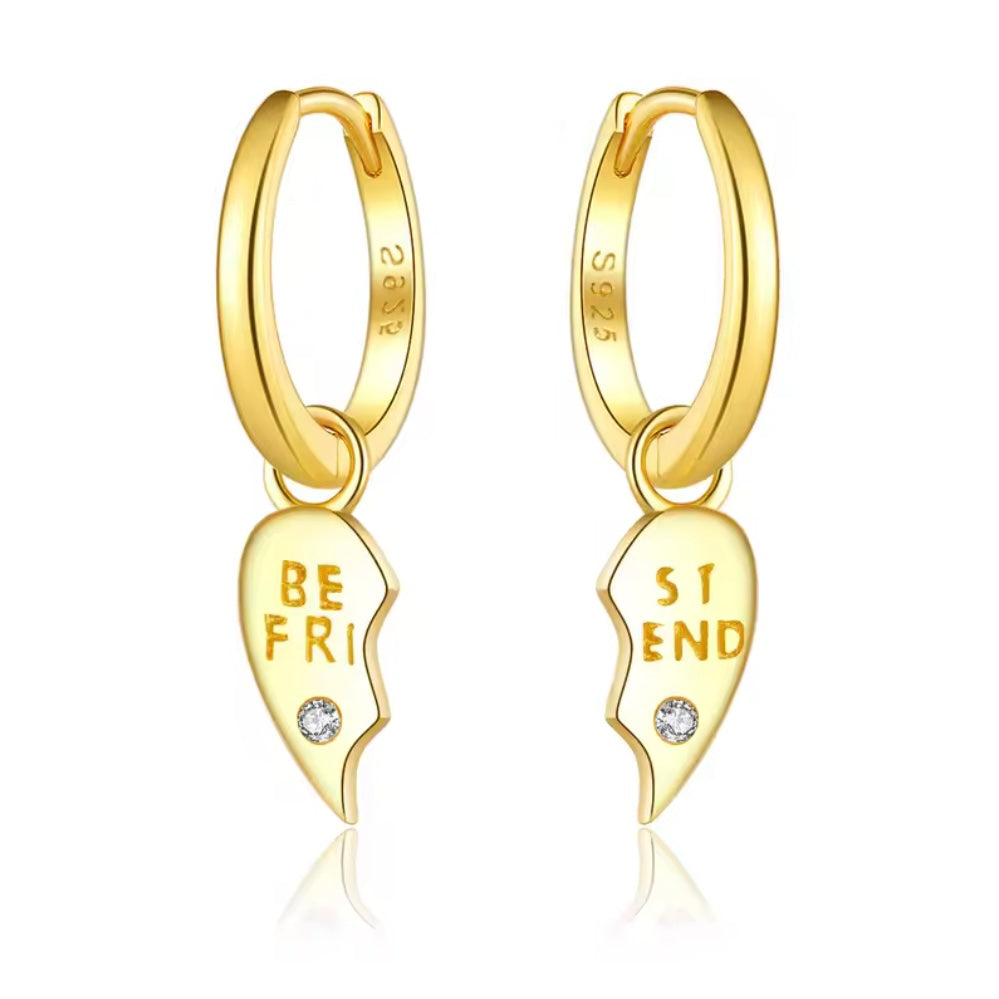 BF luxe huggie hoop earrings