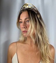Load image into Gallery viewer, Miss G crown gold
