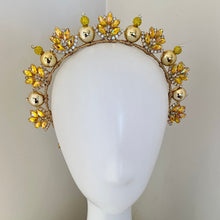 Load image into Gallery viewer, Tiffany crown yellow
