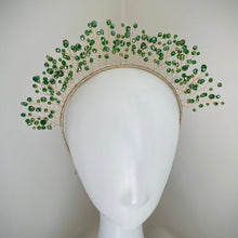 Load image into Gallery viewer, Laiz headband emerald green
