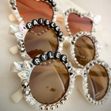 Load image into Gallery viewer, Kids personalised sunnies black
